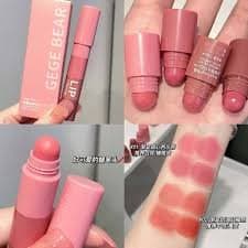 Gege Bear - Velvet Matte Lipstick (4 in 1) Shade # 01, 4.8g