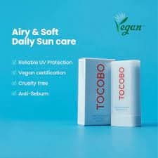 TOCOBO Cotton Soft Sun Stick SPF50+ PA++++