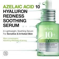 Anua - Azelaic Acid 10 Hyaluron Redness Soothing Serum, 30ml