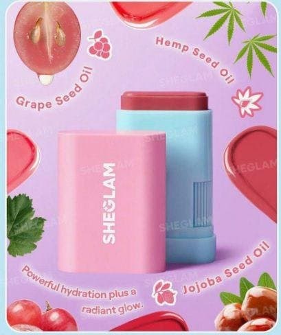 SHEGLAM Glass Glow Blush Stick- Pink Lemonade