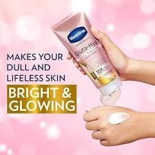 Vaseline® Gluta-Hya Smooth Radiance Serum Burst Lotion,330ml
