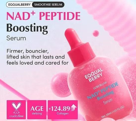 Eqqualberry NAD+ Peptide Boosting Serum 30ml
