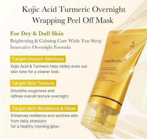 Medicube Kojic Acid Turmeric Night Wrapping Mask 75ml