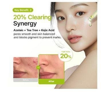 PURITO Azelaic Acid 10% + Kojic Acid + Tea Tree Serum 30ml